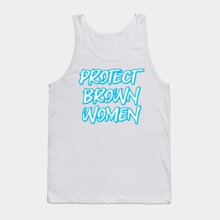 Protect Brown Women Tank Top